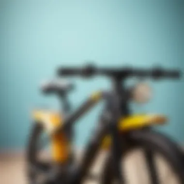 Close-up of Pilsan Atom Bicycle features and safety standards