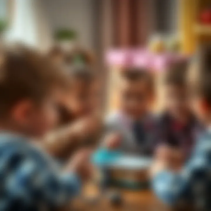 Children engaging in imaginative play with the doctor set