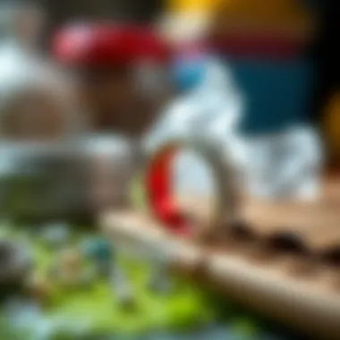 Materials used in creating prank rings