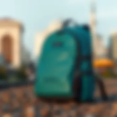 Stylish and functional backpack design