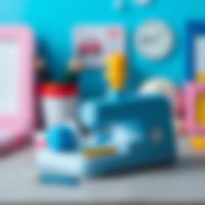 Illustration of safety standards in soft stationery products