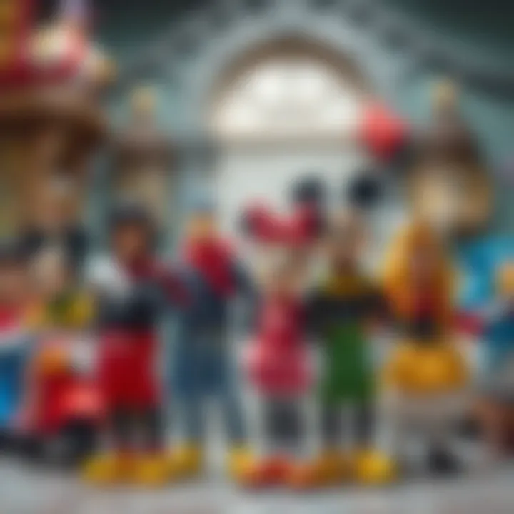 Selection of Disney character outfits