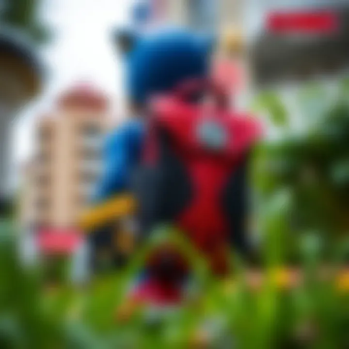 Versatile Use of Sonic Backpack Versatile Sonic backpack in various environments