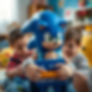 Interactive play experience with Sonic Bag