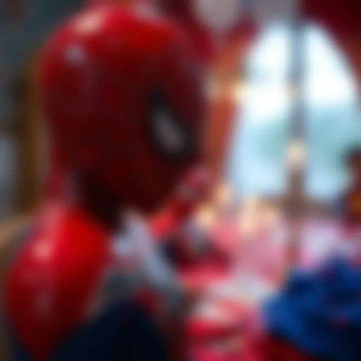 Safety measures for a children's Spiderman birthday party