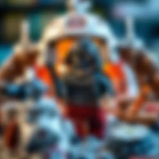 An iconic Star Wars Lego set with intricate details