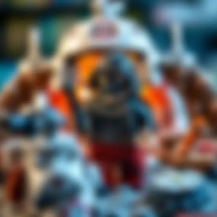 An iconic Star Wars Lego set with intricate details