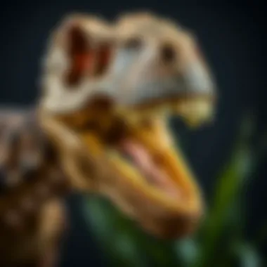 T-Rex Skull T-Rex skull showcasing its powerful teeth