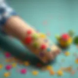 Colorful decorative bandages for children