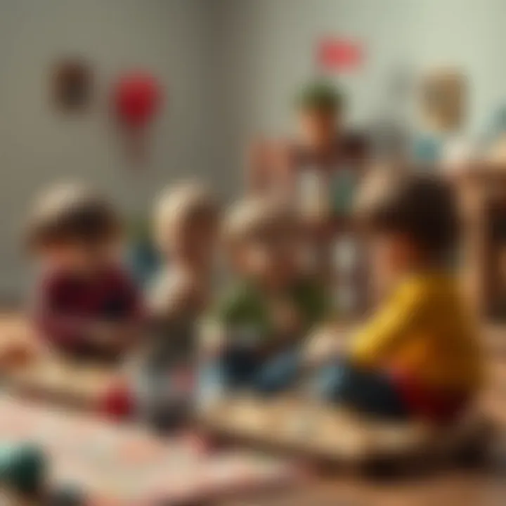 Children engaging in imaginative play with Trabzon set