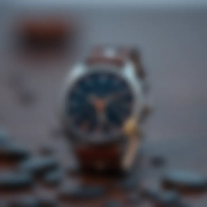 Unique engraved wristwatch showcasing personalization