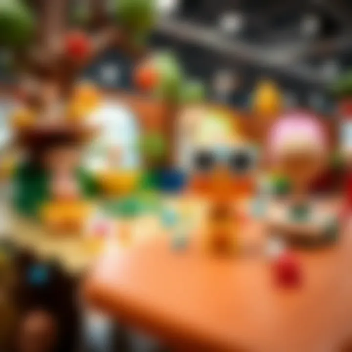 Diverse activities promoting creativity and learning