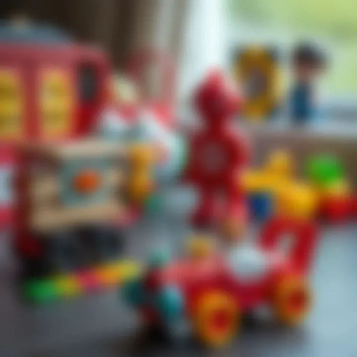 Safety and educational benefits illustrated with sticky toys